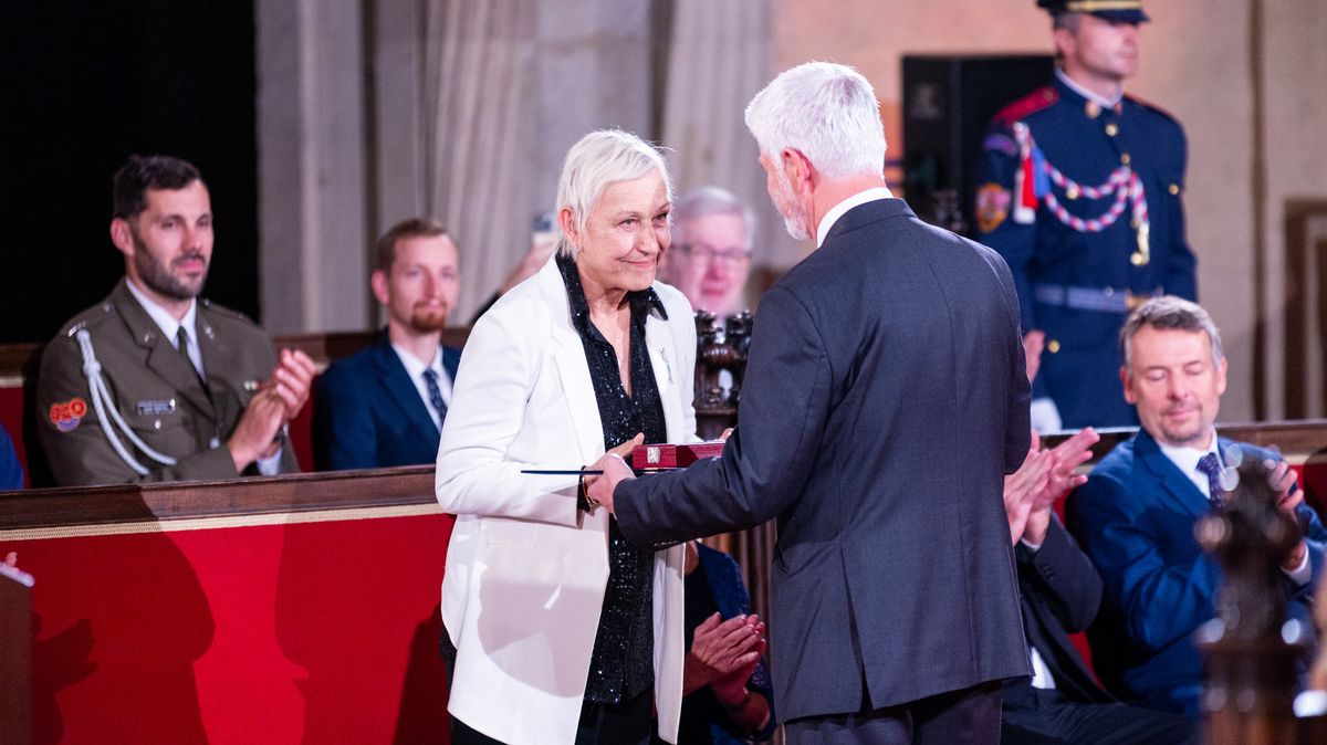 Obrazem: Jak probíhalo předávání vyznamenání a kdo je získal